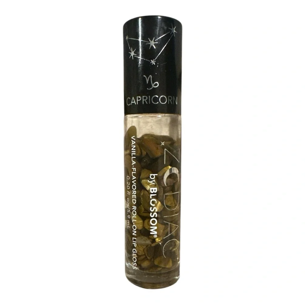 Blossom Capricorn Zodiac Lip Gloss – Vanilla Scented w/ Crystals